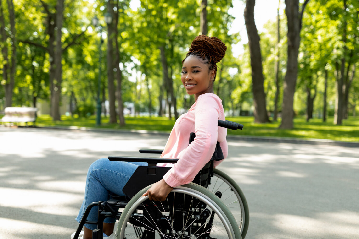 Positive handicapped black